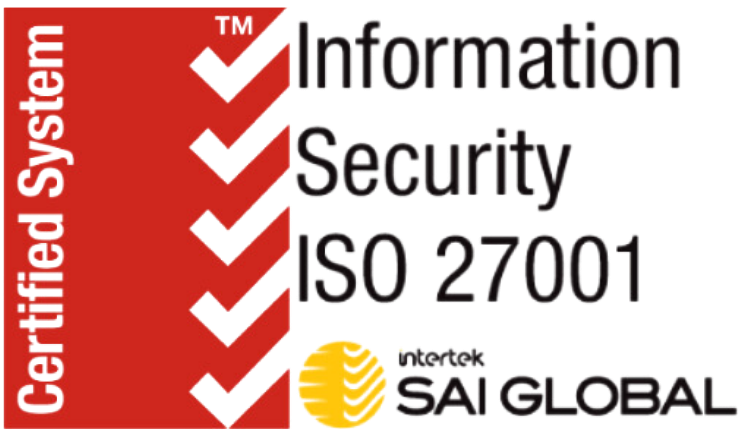 ISO 27001 Certified